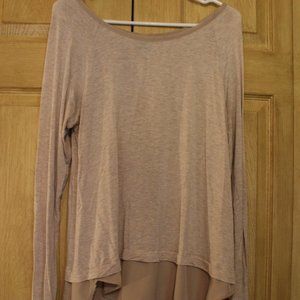 H by bordeaux long sleeve tunic